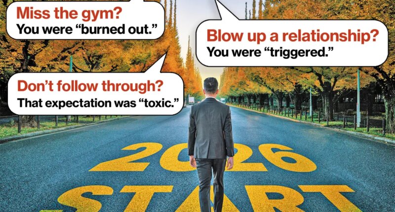 New year, new excuses: How therapy-speak sabotages January resolutions