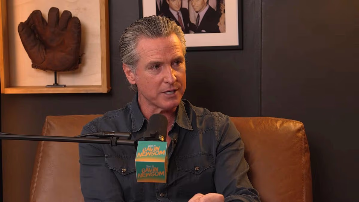 Newsom U-turns on his own X post as he sides with guest on ICE stance