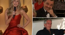 Nikki Glaser pokes fun at Epstein files, drags Leonardo DiCaprio in Golden Globes 2026 monologue