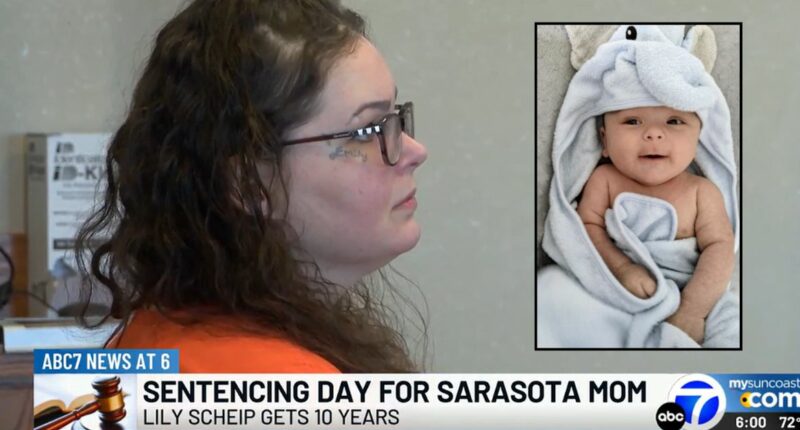 'Not enough': Mom found responsible for causing 'serious head trauma' that killed her 14-week-old son learns her fate