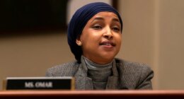 Omar approached at town hall and sprayed with unknown substance