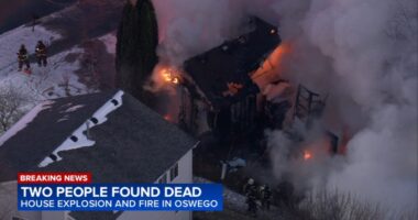 Oswego, Illinois news: 2 found dead after house explosion, large fire on Fox Chase Drive, fire officials say