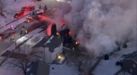 Oswego, Illinois news: 2 people unaccounted for after house explosion, large fire on Fox Chase Drive, fire officials say