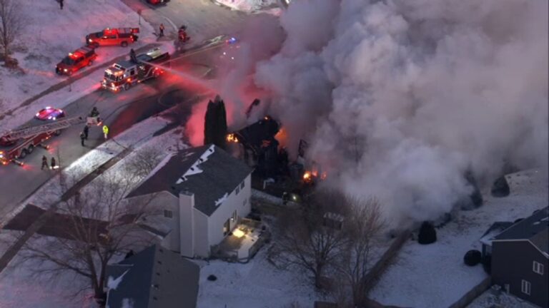 Oswego, Illinois news: 2 people unaccounted for after house explosion, large fire on Fox Chase Drive, fire officials say