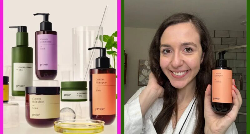 Our honest team review of Prose’s personalized haircare