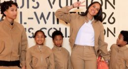 PHARRELL WILLIAMS’ WIFE HELEN LASICHANH AND KIDS SUPPORT HIM AT LOUIS VUITTON PARIS SHOW