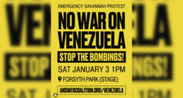 PSL calls 'emergency protest' following U.S. strike in Venezuela