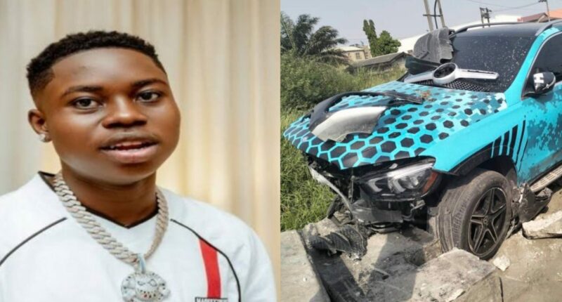 Peller beg fans for N11M to fix crashed Mercedes Benz SUV
