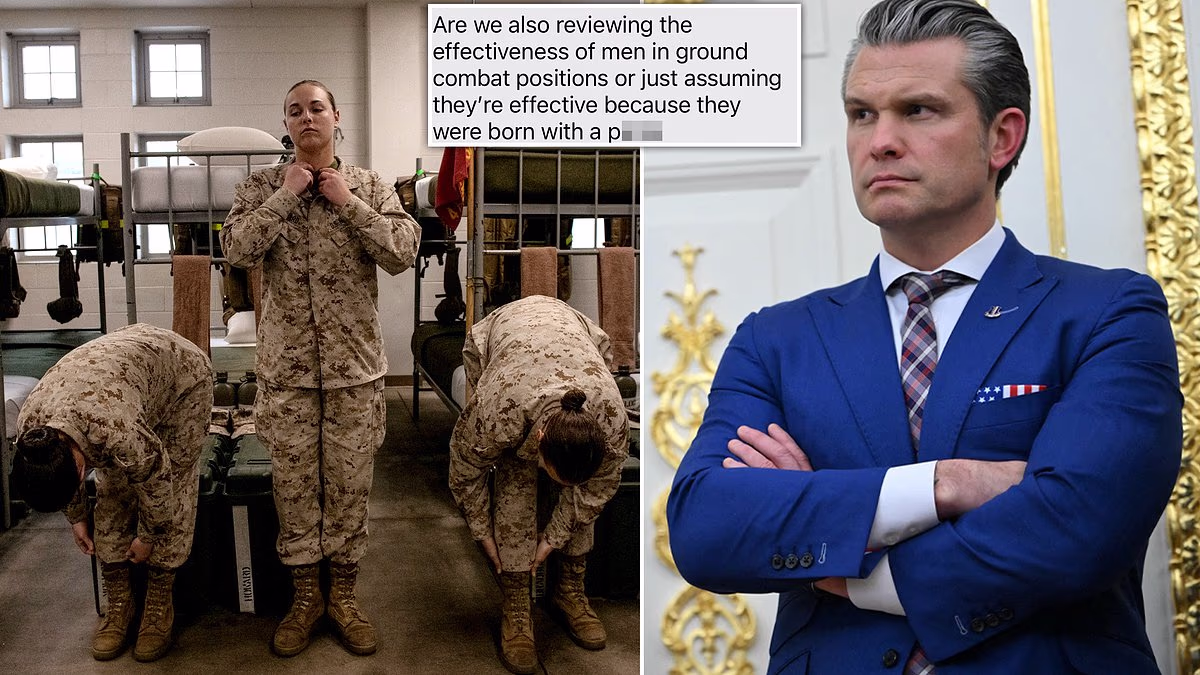 Pete Hegseth's review of female combat troops spurs furious backlash