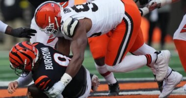Photos: Cleveland Browns' Myles Garrett sets NFL single-season sack record