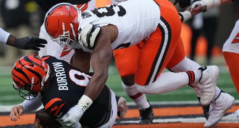 Photos: Cleveland Browns' Myles Garrett sets NFL single-season sack record