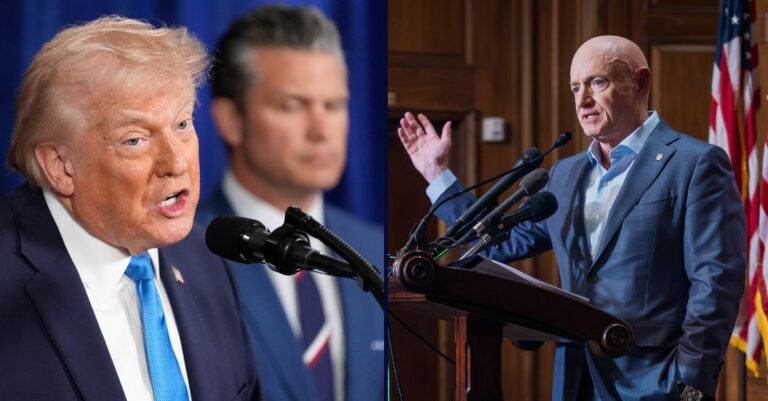 'Plain statement of blackletter law': Sen. Mark Kelly sues after Trump, Hegseth 'branded' him as a 'traitor' for saying 'you can refuse illegal orders'