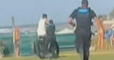 The alleged offender was spotted by the owner of the bike on Monday riding in Coolangatta.