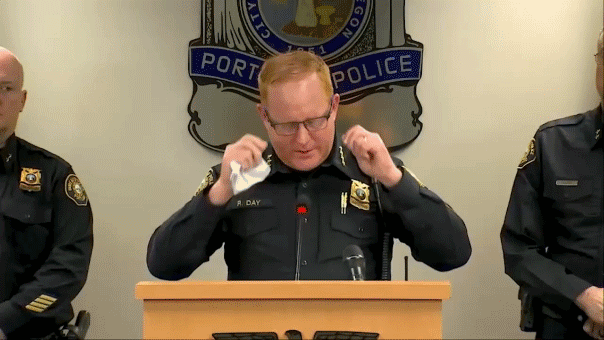 Portland police chief cries while admitting DHS was right about Tren de Aragua ties in CBP shooting