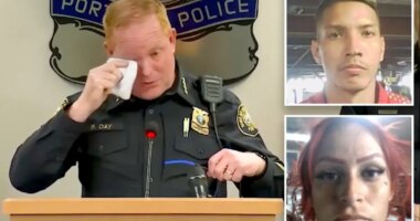 Portland police chief cries while confirming Tren de Aragua ties in CBP shooting