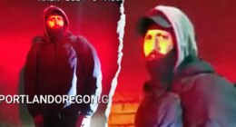 Portland police release photos of suspect accused of shooting 2 officers
