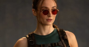 Prime Video releases first look at Sophie Turner as Lara Croft in 'Tomb Raider'