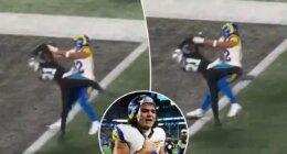 Puka Nacua praised for key interception breakup in Rams playoff win