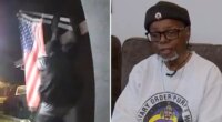 Purple Heart veteran 'heartbroken' after thief nabs his American flag from California home