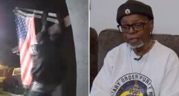 Purple Heart veteran 'heartbroken' after thief nabs his American flag from California home