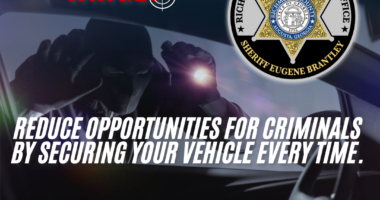 RCSO offers tips amid 148% surge in car break-ins