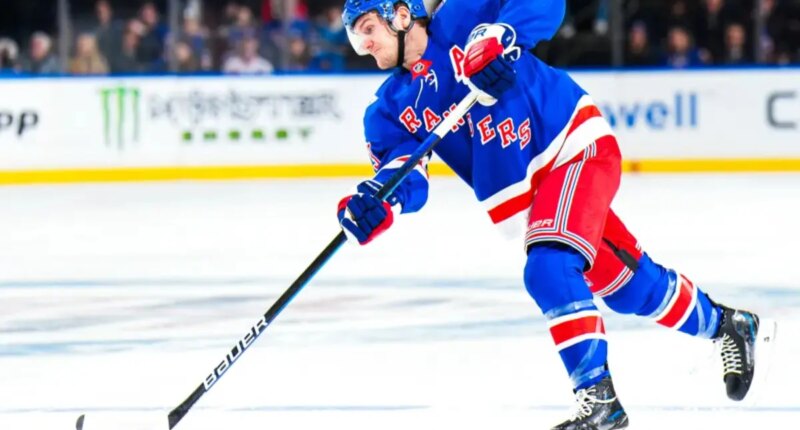 Rangers' Adam Fox returns to practice in latest rehab step