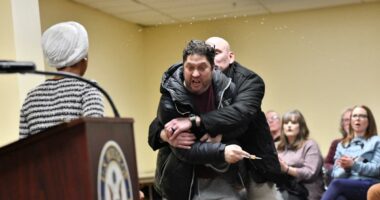 Rep. Ilhan Omar’s alleged attacker sprayed her with apple cider vinegar, hazmat crew confirms: report