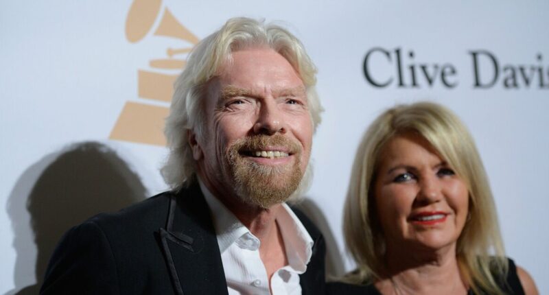 Richard Branson reveals why mourners all wore white for wife Joan's funeral