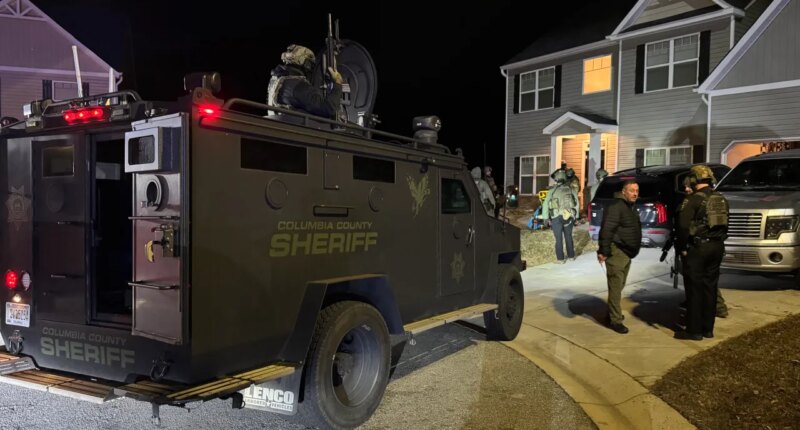Richmond and Columbia County SWAT teams respond to another standoff