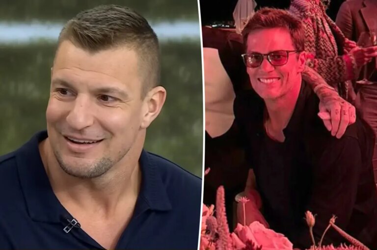 Rob Gronkowski gives rare look into Tom Brady’s single life: ‘He’s going out every weekend’