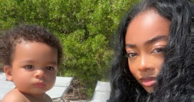 SKAI JACKSON CELEBRATES SON KASAI’S FIRST BIRTHDAY IN MEXICO