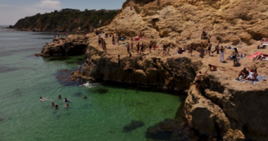 A man was rescued from the Pillars in Mount Martha yesterday.