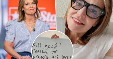 Savannah Guthrie gives a health update after undergoing vocal cord surgery