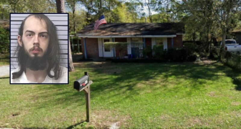 'Saw something on the ground': Son repeatedly stabbed father to death in front yard as grandmother watched, authorities say