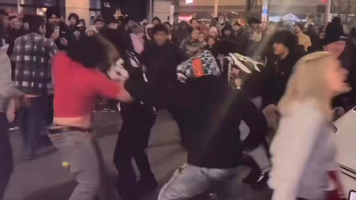 Seattle rings in 2026 with huge BRAWL as thick fog obscured fireworks