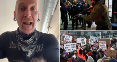 Self-described Antifa lunatic issues chilling call for 'armed' mob to end Minneapolis ICE operations 