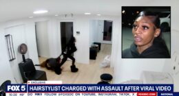 'She ran without paying me': Hairstylist dragged teenage girl across salon, used scissors to cut out the work she'd done because she wasn't sent payment