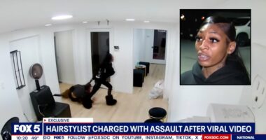 'She ran without paying me': Hairstylist dragged teenage girl across salon, used scissors to cut out the work she'd done because she wasn't sent payment