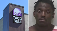 Shirtless Florida man who jumped through Taco Bell window, robbed it with 'large rock' sentenced to 4 years