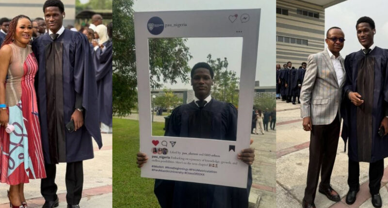Singer, 2Baba’s Son, Zion Matriculates At Pan-Atlantic University