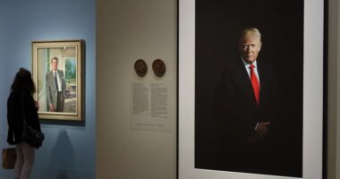 Smithsonian replaces Trump portrait display, strips Jan. 6 and impeachment references from accompanying text
