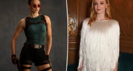 Sophie Turner stuns fans with ripped Lara Croft transformation in 'Tomb Raider' first look photo