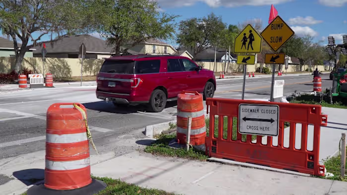 Speed tables removed after driver complaints in Sanford