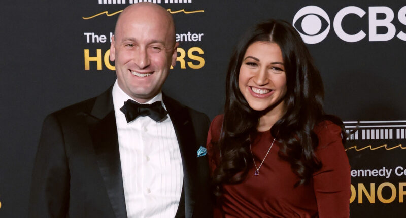 Stephen Miller Seemingly Wasn't Feeling His Wife's Vibe At Mar-A-Lago NYE Bash