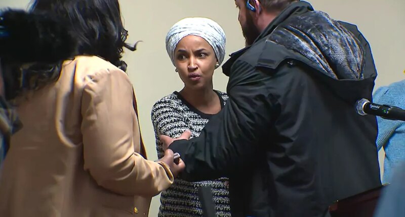 Substance sprayed on Rep Ilhan Omar reportedly identified as apple cider vinegar; FBI investigating