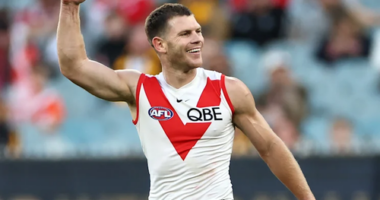 Sydney Swans midfielder Taylor Adams.