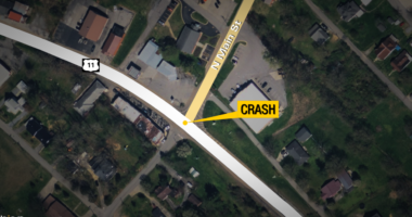 THP: Hawkins Co. Sheriff's Office unit crossed center line, prompting crash