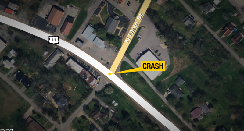 THP: Hawkins Co. Sheriff's Office unit crossed center line, prompting crash