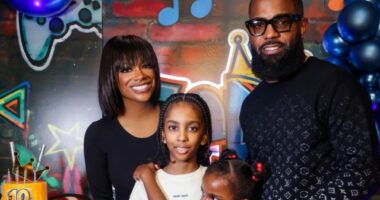 TODD TUCKER AND KANDI BURRUSS REUNITE TO CELEBRATE SON ACE’S 10TH BIRTHDAY