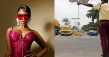 Tacha Praises LASTMA For Their Tireless Work During Festive Season